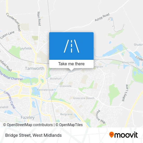 Bridge Street map