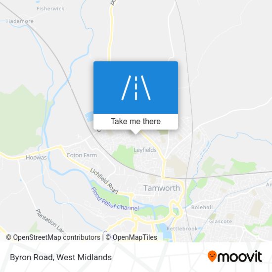 Byron Road map