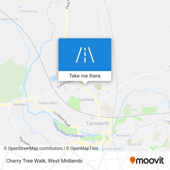 Cherry Tree Walk map