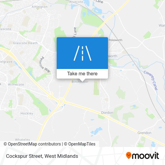 Cockspur Street map