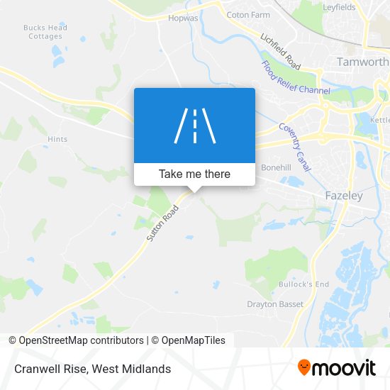 Cranwell Rise map