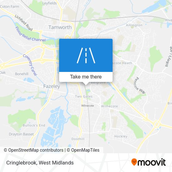Cringlebrook map