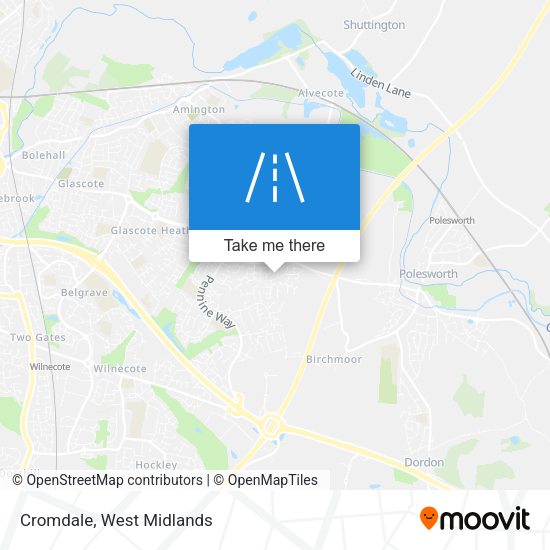 Cromdale map
