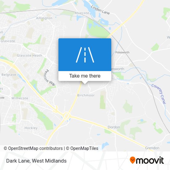 Dark Lane map