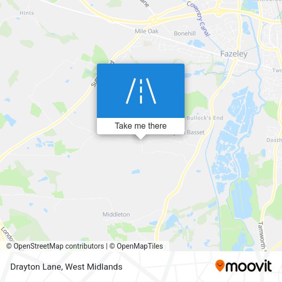 Drayton Lane map