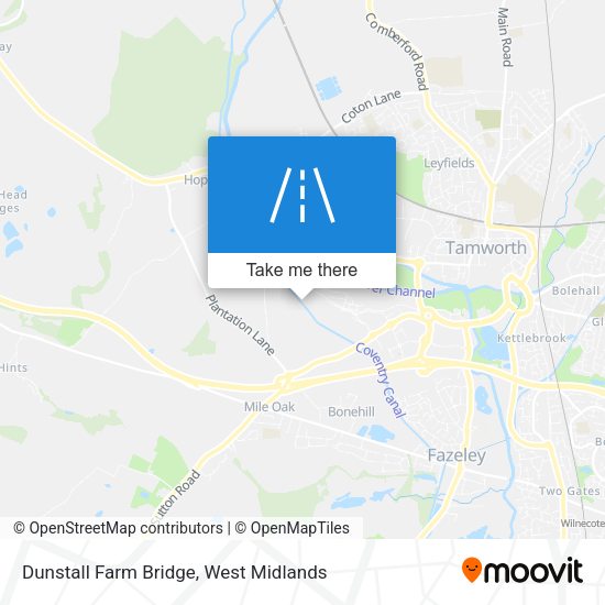 Dunstall Farm Bridge map