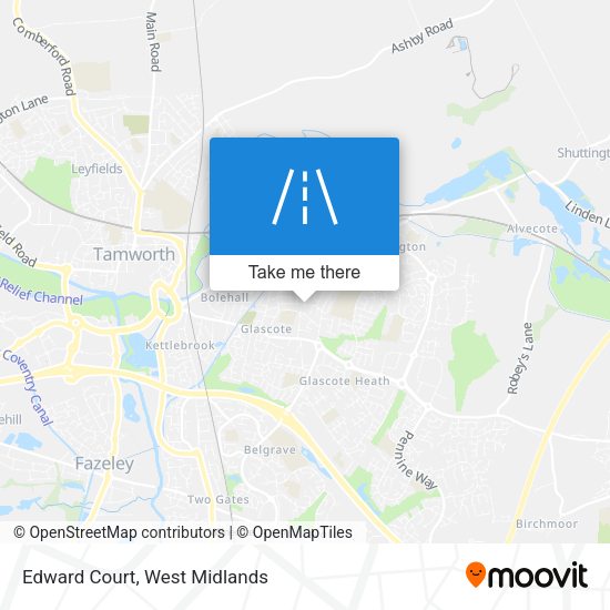 Edward Court map