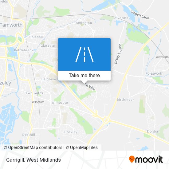 Garrigill map