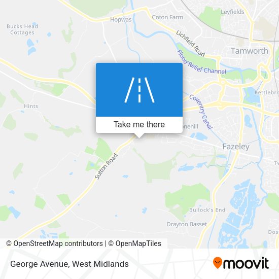 George Avenue map