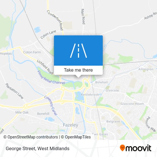 George Street map