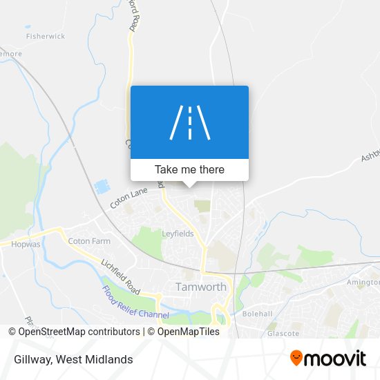 Gillway map