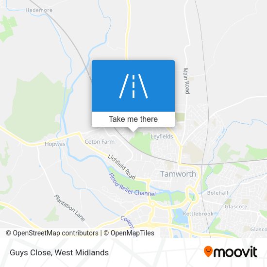 Guys Close map