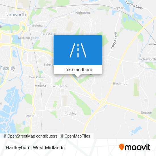 Hartleyburn map