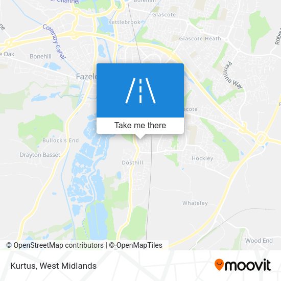 Kurtus map