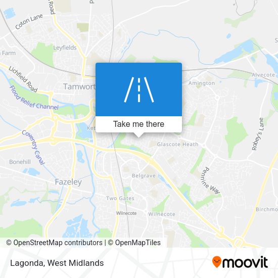 Lagonda map