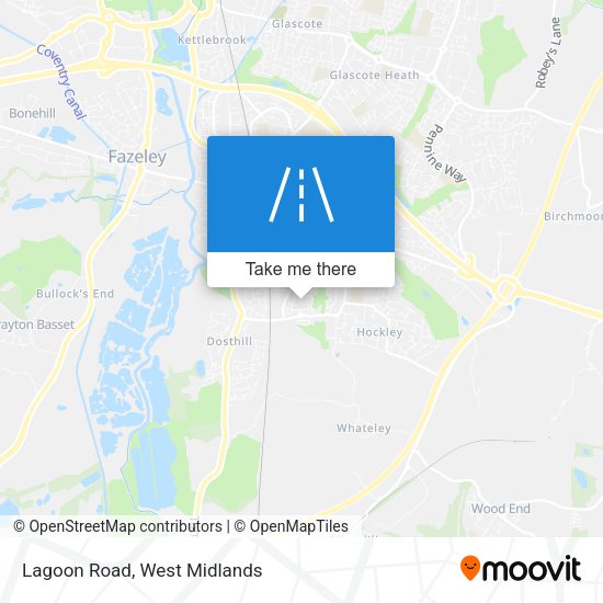 Lagoon Road map