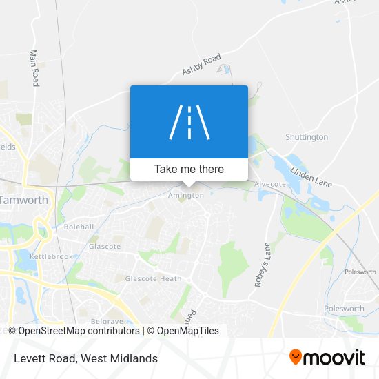 Levett Road map