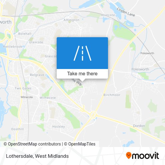 Lothersdale map