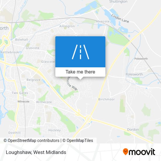 Loughshaw map