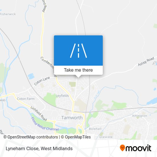 Lyneham Close map