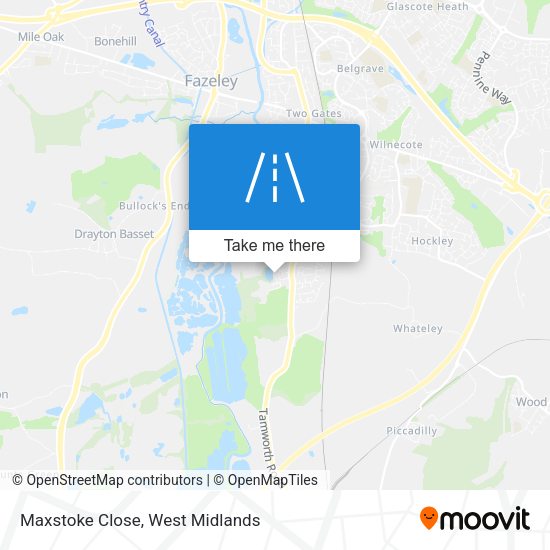 Maxstoke Close map