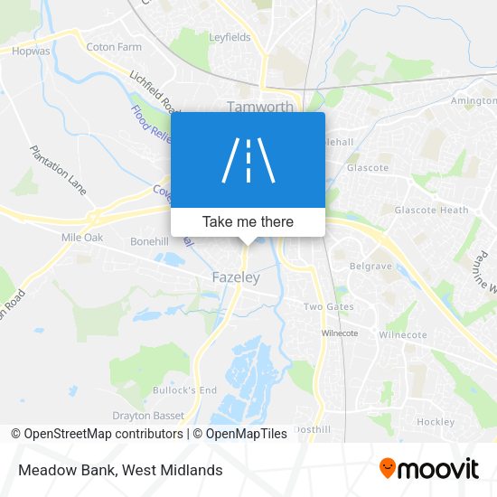 Meadow Bank map