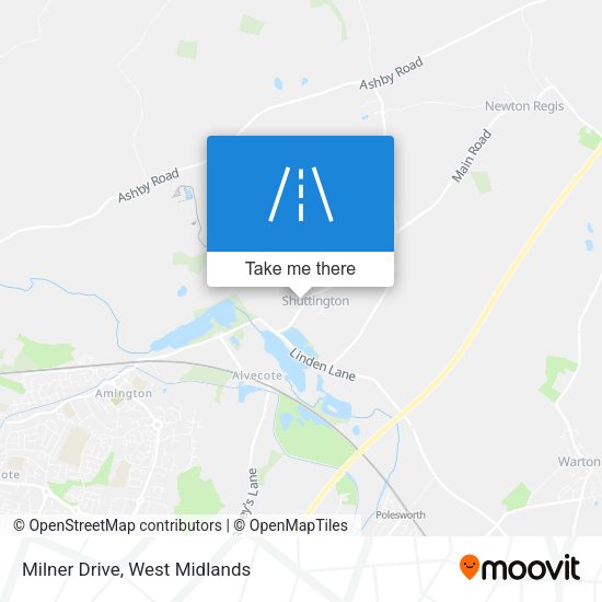 Milner Drive map