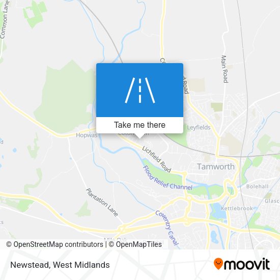 Newstead map
