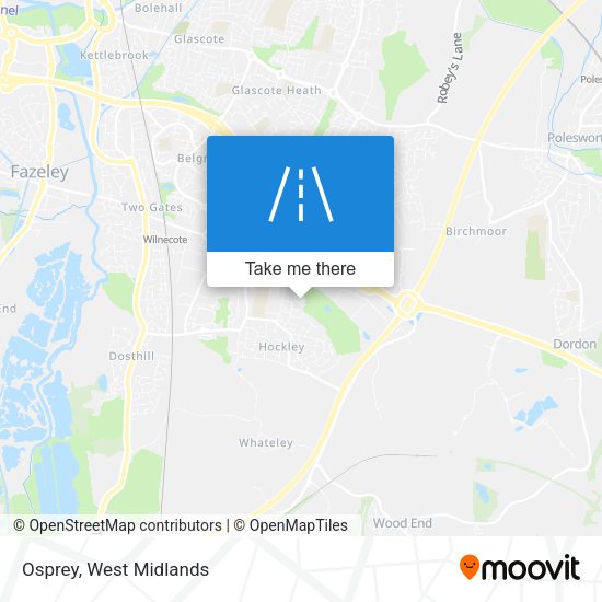 Osprey map