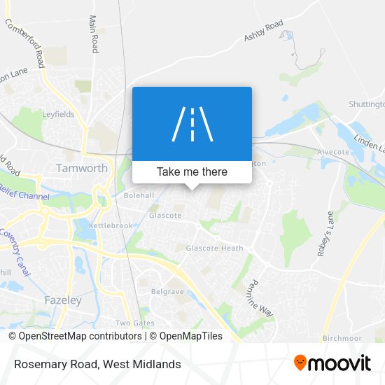 Rosemary Road map