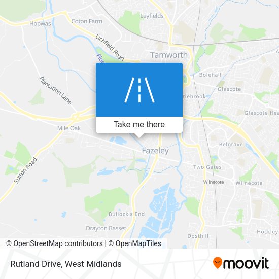 Rutland Drive map