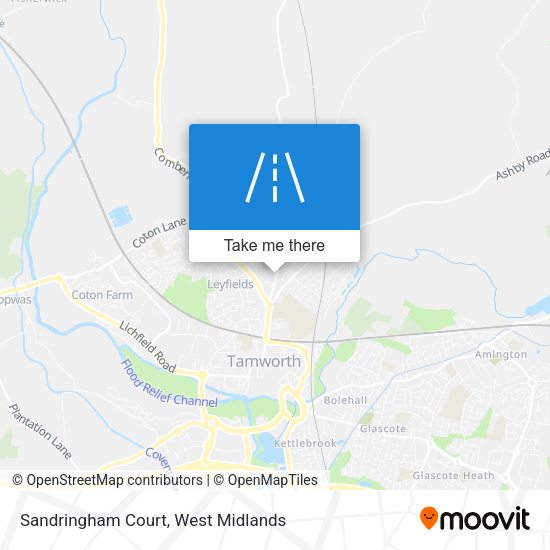 Sandringham Court map