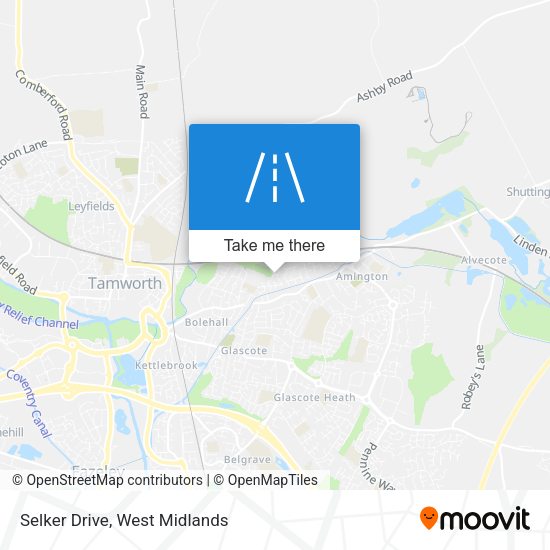 Selker Drive map