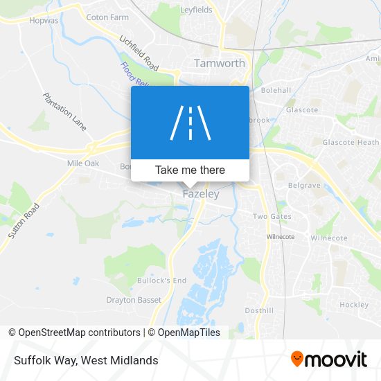 Suffolk Way map