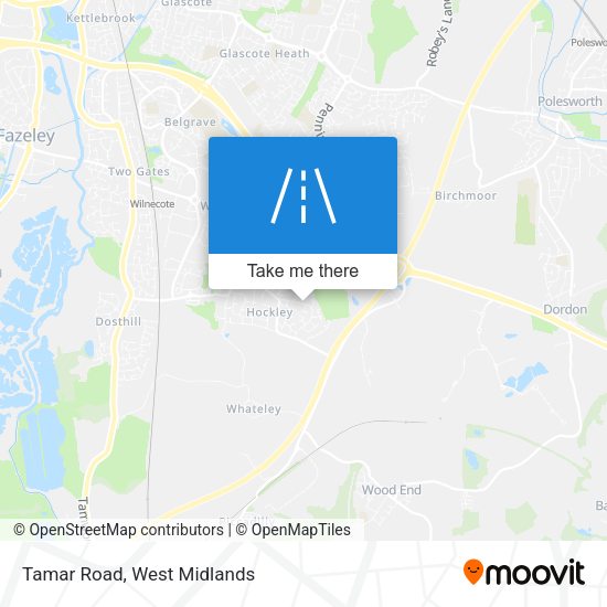 Tamar Road map
