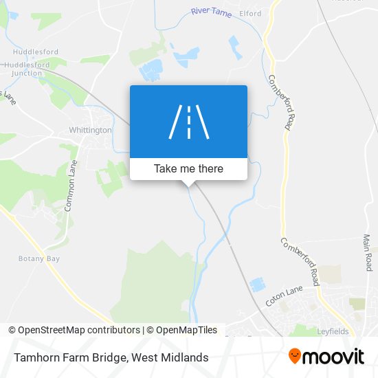 Tamhorn Farm Bridge map