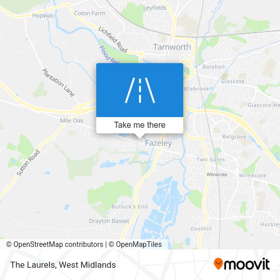 The Laurels map