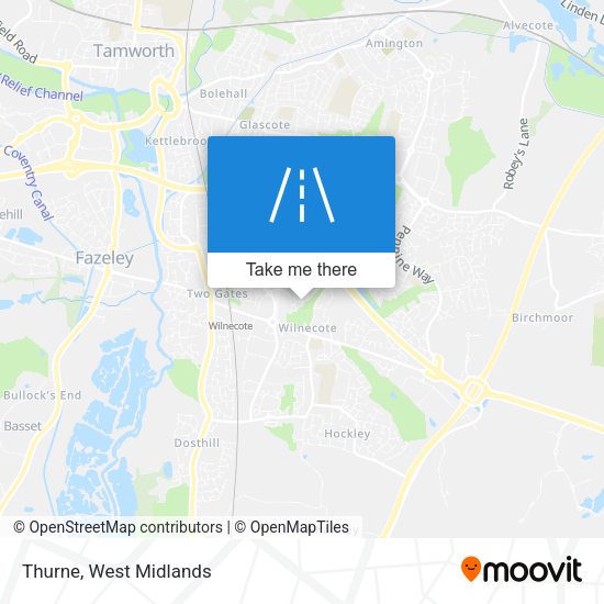 Thurne map