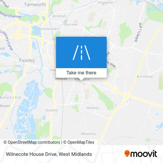 Wilnecote House Drive map