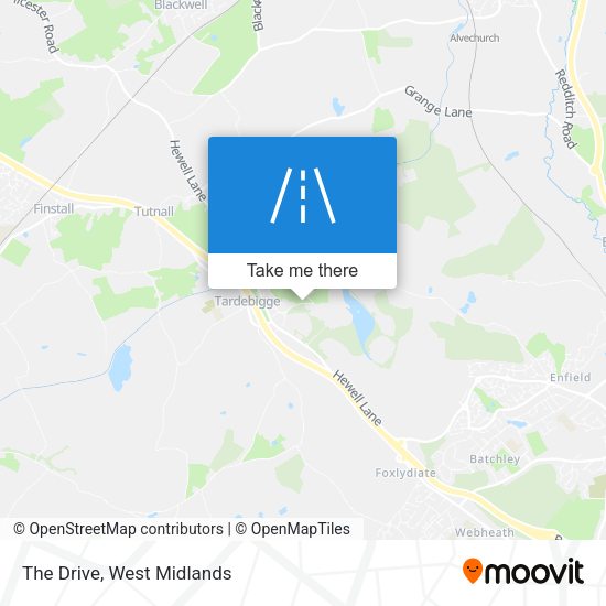 The Drive map