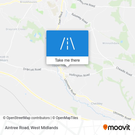 Aintree Road map