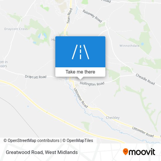 Greatwood Road map