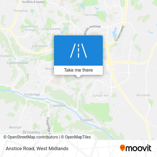 Anstice Road map