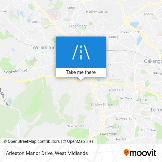 Arleston Manor Drive map