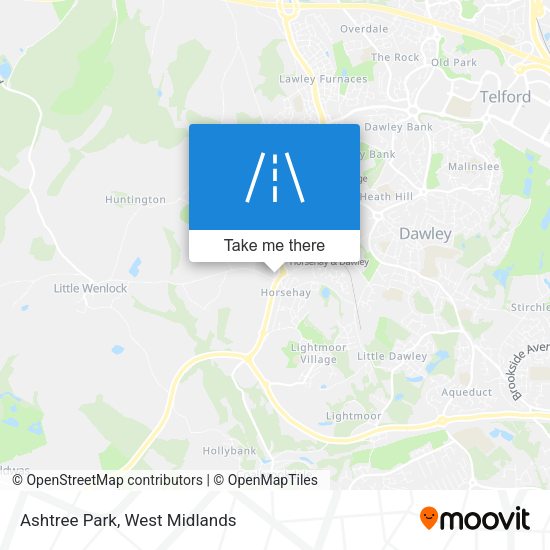 Ashtree Park map