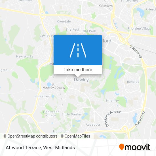 Attwood Terrace map