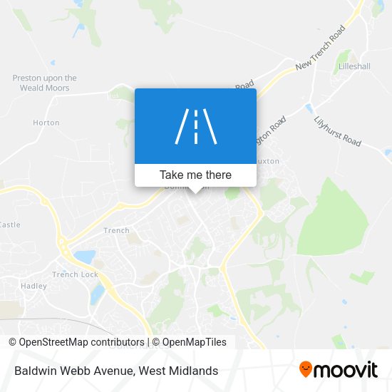 Baldwin Webb Avenue map