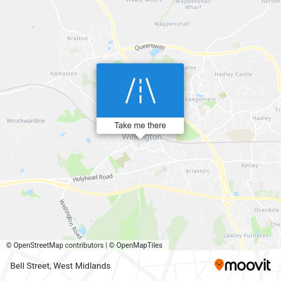 Bell Street map