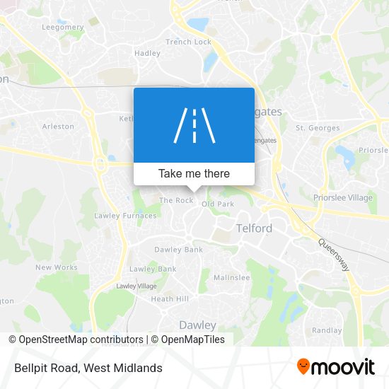 Bellpit Road map