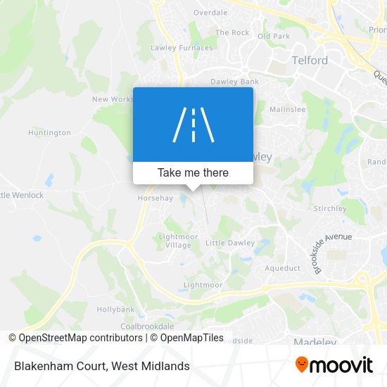 Blakenham Court map